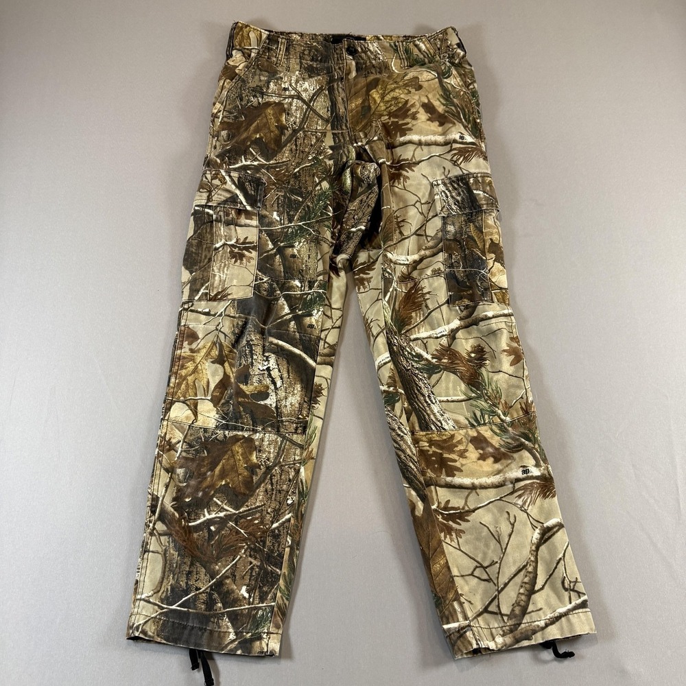 RedHead Pants Mens 32x30 Camo Cargo Adjustable Waist Hunting Outdoor Workwear